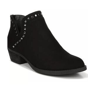 Carlos Santana Bailey Boots 5.5 Black NWT Ankle Booties Stud Western